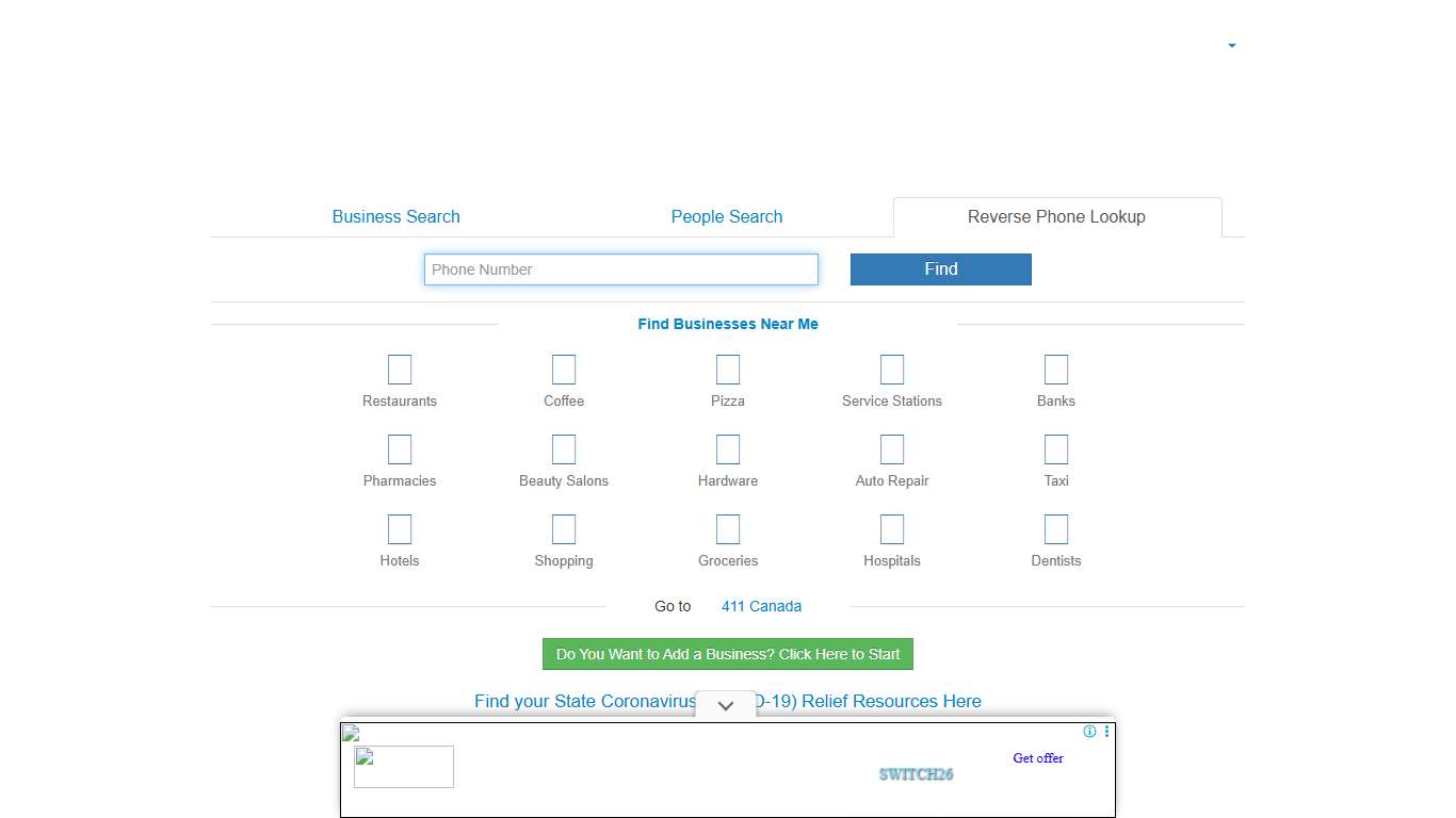 U.S. Reverse Phone Lookup - 411.info